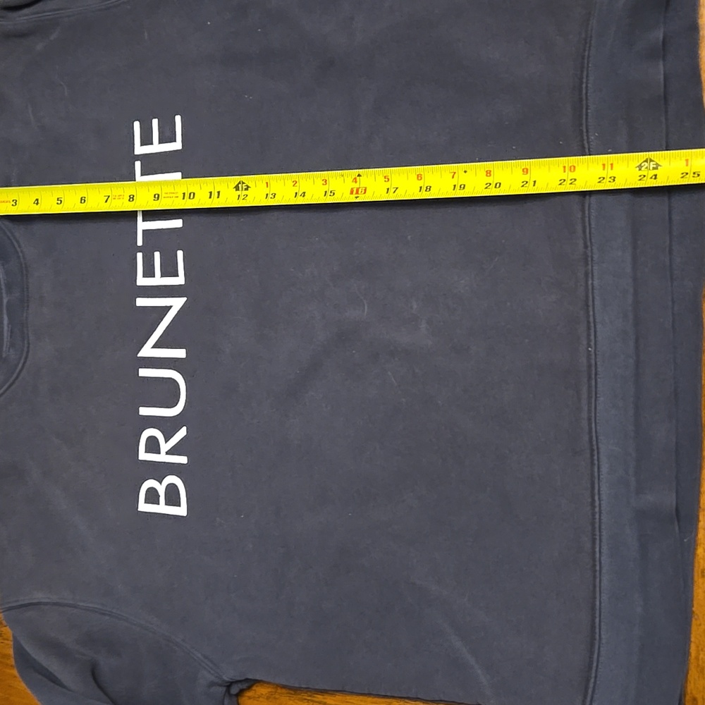 Brunette The Label Dark Grey Crewneck Sweater - Picture 8 of 11